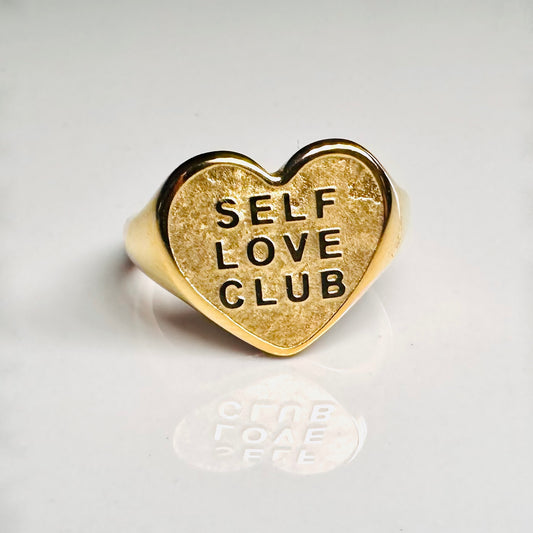 SELF LOVE CLUB WATER RESISTANT RING