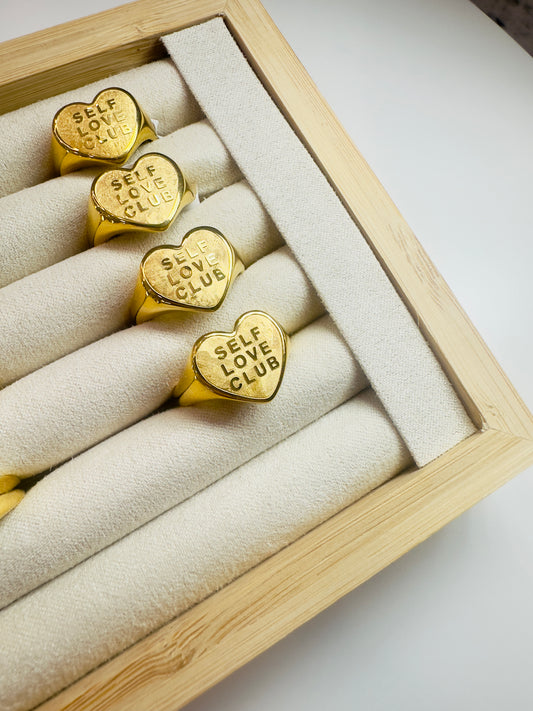 SELF LOVE CLUB WATER RESISTANT RING