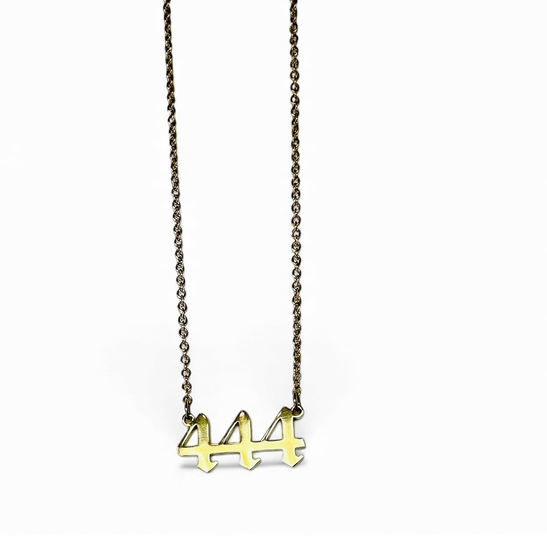 ANGEL NUMBER WATER RESISTANT NECKLACE