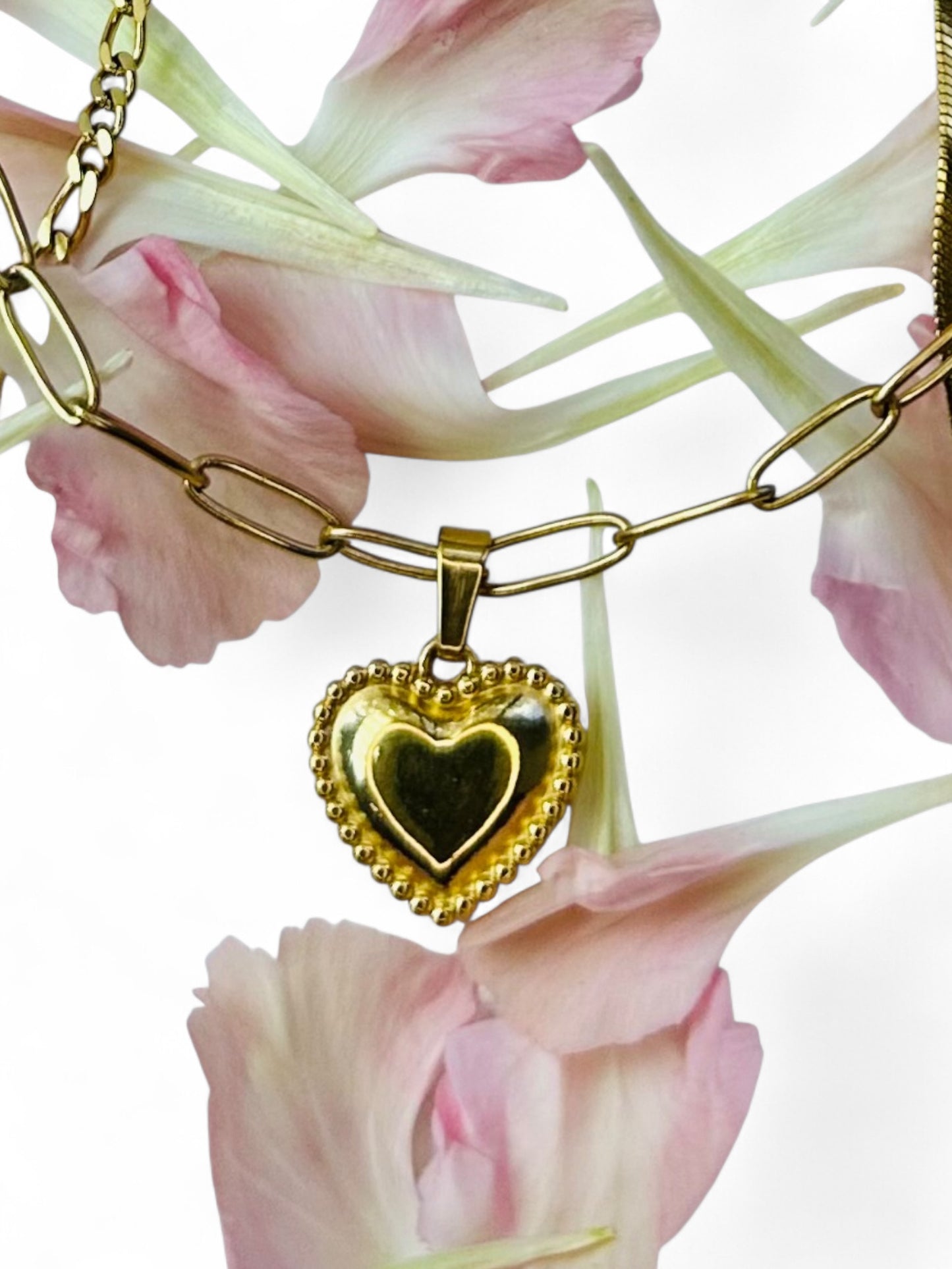 SWEET HEART WATER RESISTANT NECKLACE